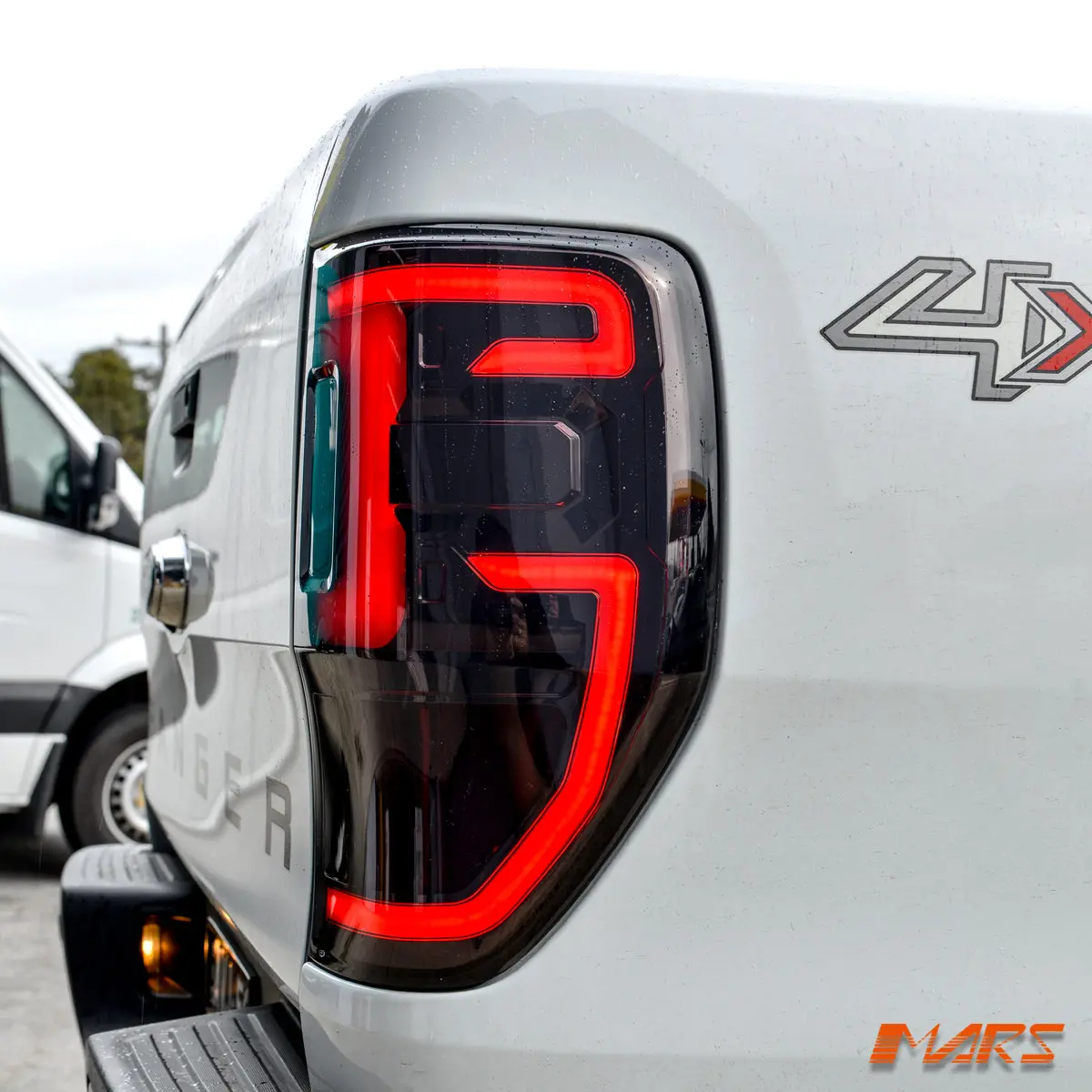 Raptor Style 3D Stripe Bar Full Led Tail Lights For Ford Ranger Px T6 2011-2021 Mk1 Mk2 Mk3 1