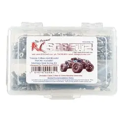 Rcztra061 Stainless Steel Screw Kit Traxxax X-Maxx 1