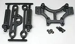 Rpm 80162 Shock Tower/Adj Mnt Black T/E-Mx 1