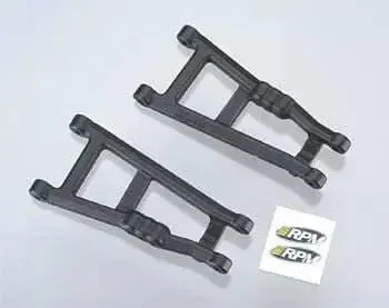 Rpm 80182 Re A-Arms Blk Elec Rstlr/Stmpd (2) 1