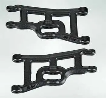 Rpm 80242 Fr A-Arms Blk Rstlr/Stmpd/Nitro Slash (2) 1
