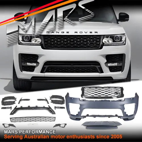 Svo Style Front Bumper Bar Bodykit & Grille Grill For Land Rover Range Rover Vouge L405 2013-2018 1