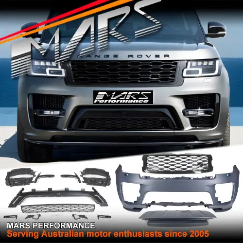 Svo Style Front Bumper Bar Bodykit & Grille Grill For Land Rover Range Rover Vouge L405 2018-2021 1