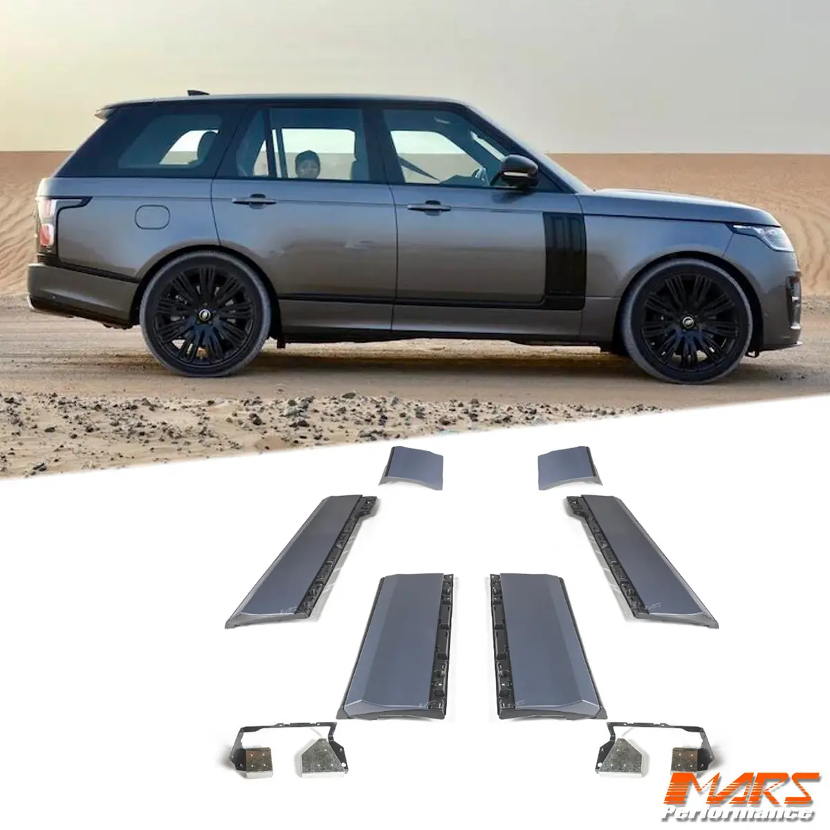 Svo Style Door Moulding Trim Side Skirt Bodykit For Land Rover Range Rover Vouge L405 2013-2021 1