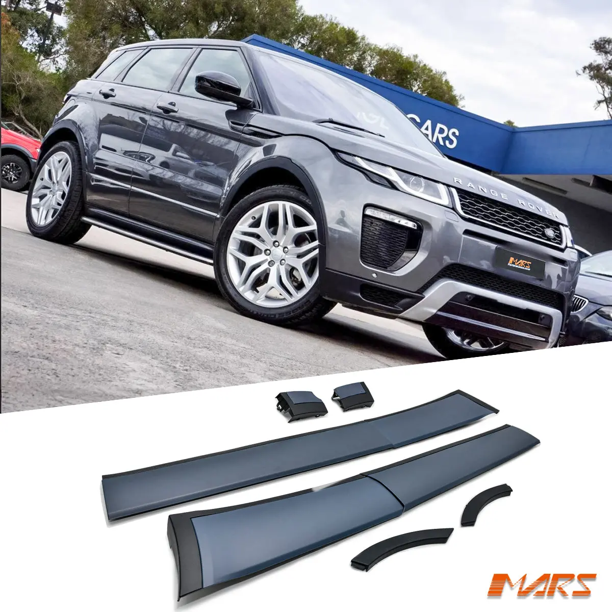Dynamic Style Side Door Moulding Trim Bodykit For Land Rover Range Rover Evoque L538 2011-2018 1
