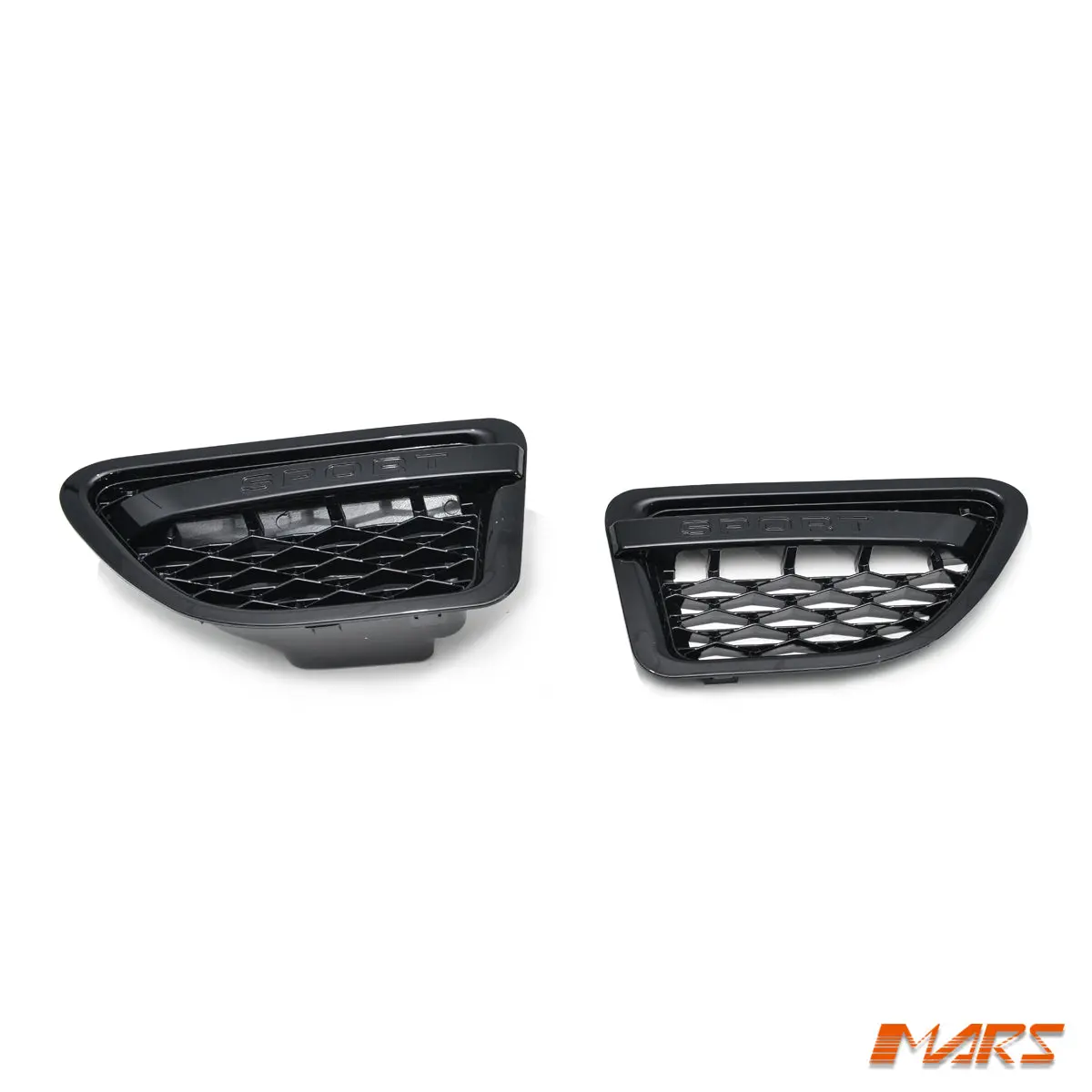 Gloss Black Sport Side Fender Air Vent For Land Rover Range Rover Sport L320 2005-2009 1