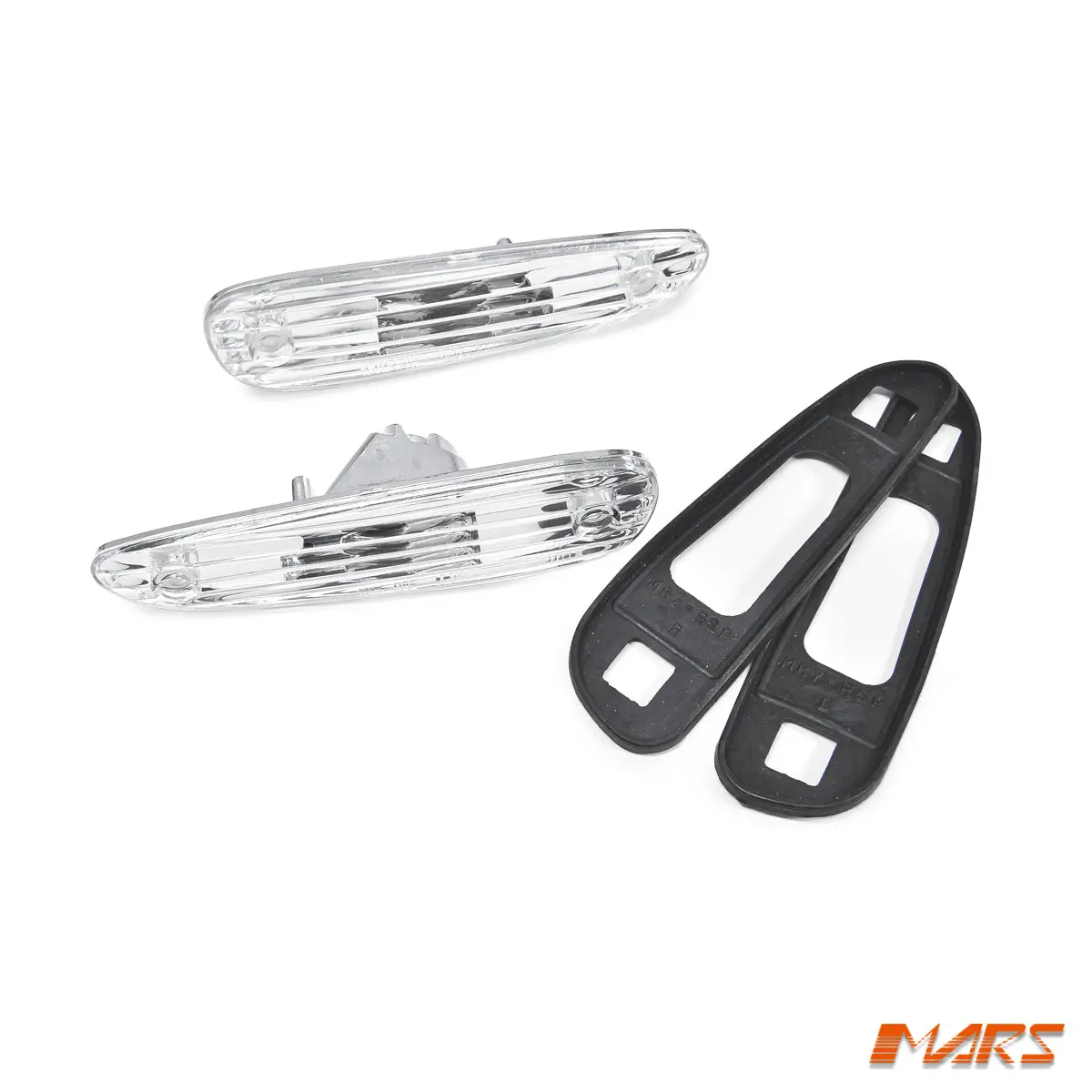 Clear Jdm Rear Bumper Bar Rear Side Turn Signal Indicator Lights For Mazda Rx-7 1997-2002 Fd3s 1