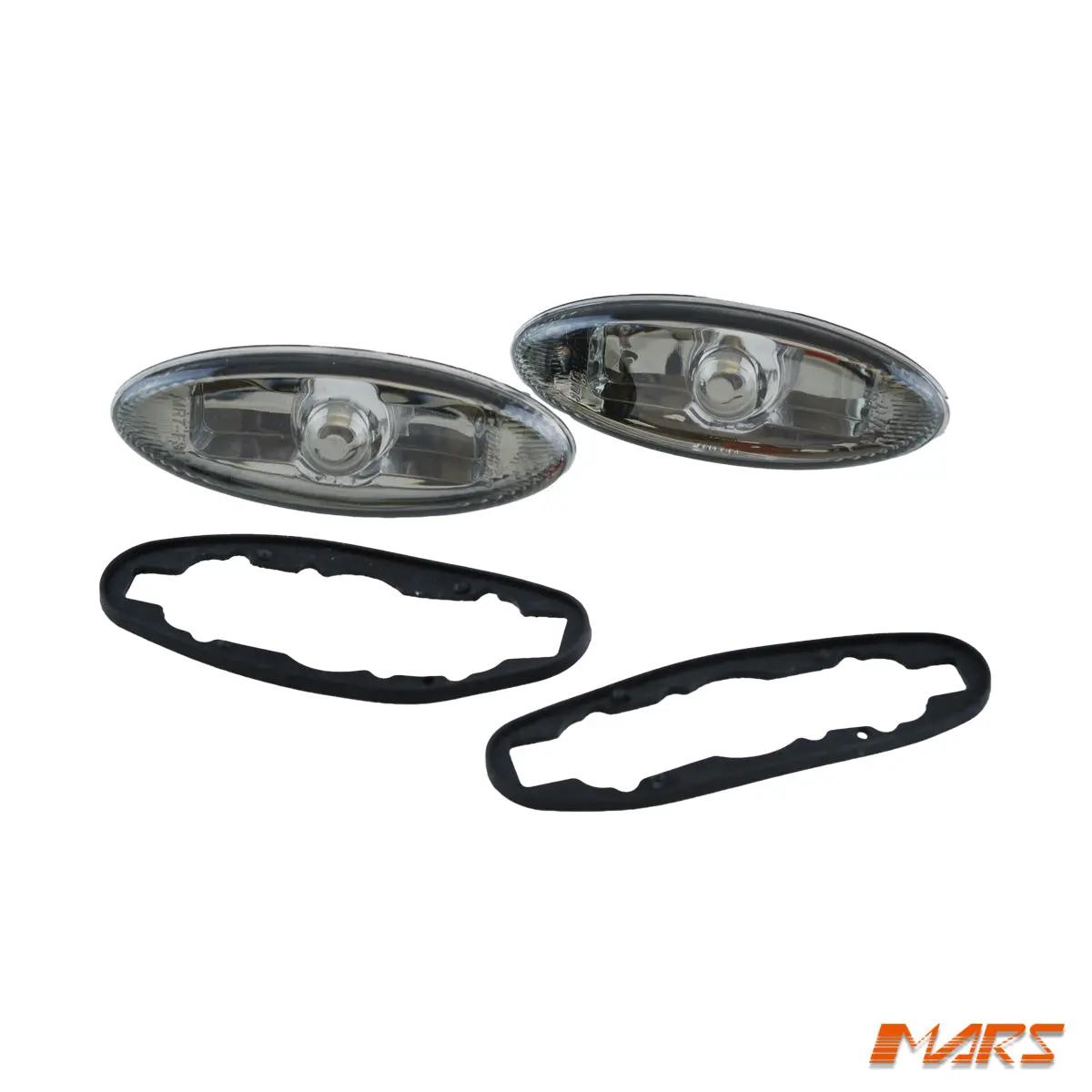 Smoked Jdm Front Bumper Bar Side Turn Signal Indicator Lights For Mazda Rx-7 1997-2002 Fd3s 1