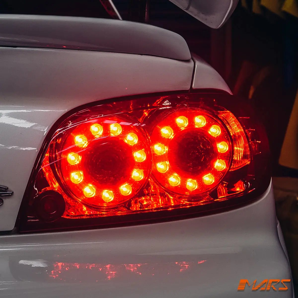 Fe 2 Style Smoked Led Tail Lights For Mazda Rx-8 Fe Series 1 2004-2008 1