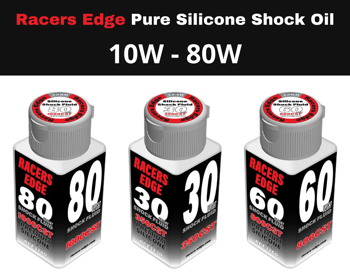 Racers Edge Pure Silicone Shock Oil - 2.36Oz 1