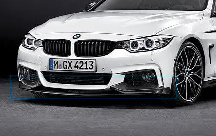 Bmw F32 4 Series M Performance Front Splitter 1