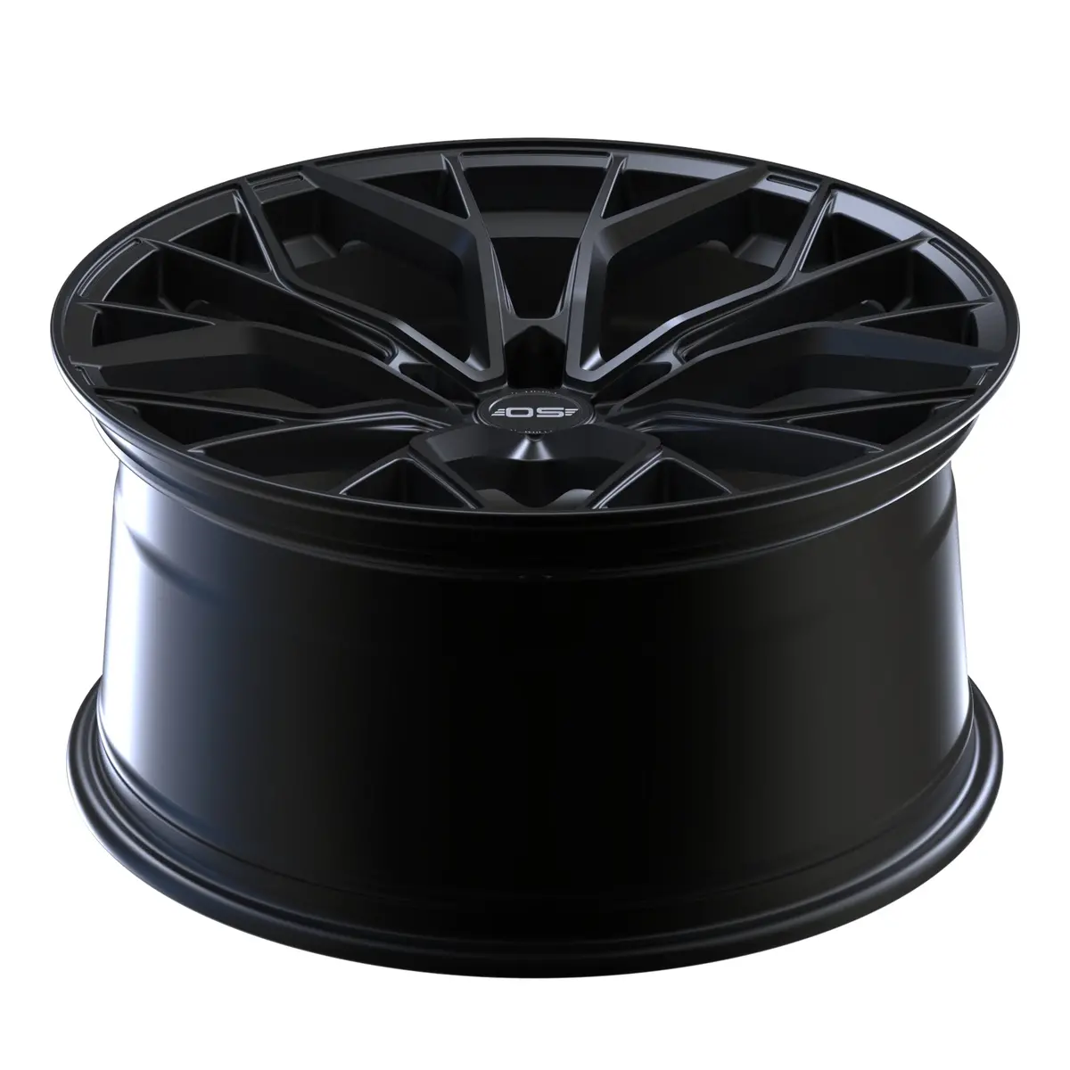 Os Wheels Si03 Matte Black 2