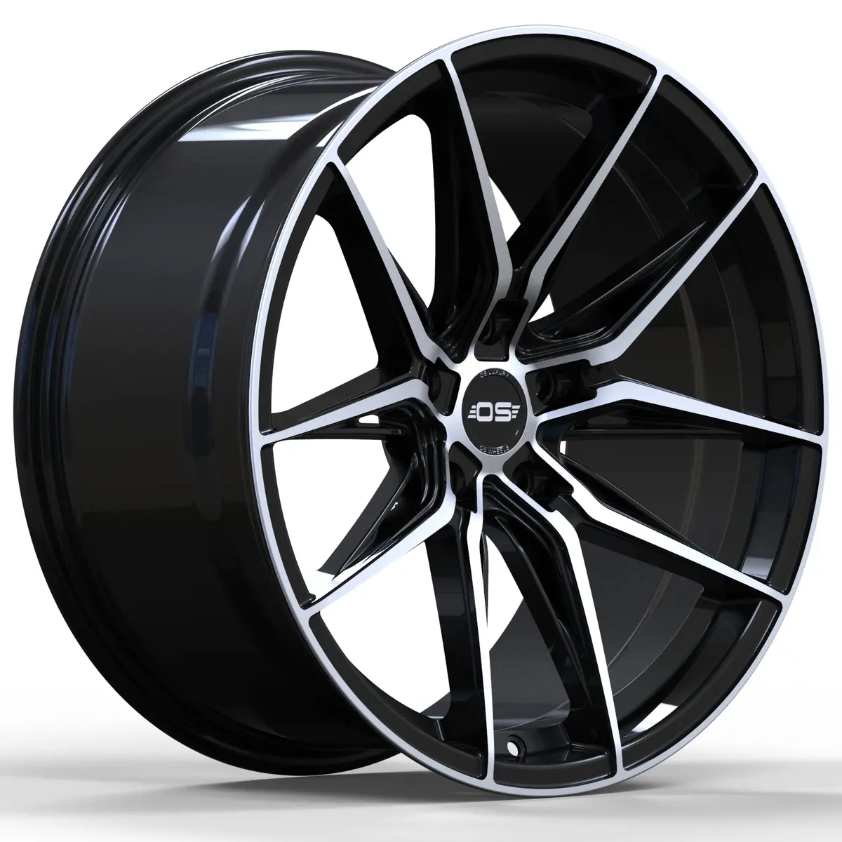 Mercedes Benz Wheels Si04 20X9.0/20X10 5X112 Black Machined Fit E Cl Clk Slk S Sl Class 300 350 450 550 1