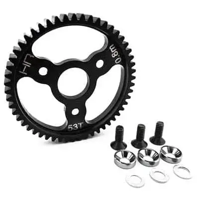 Sjt253 Steel Spur Gear 32P 53T .8 Mod Gunmetal 1