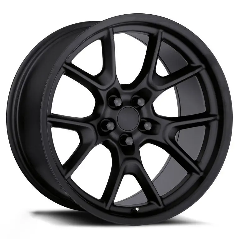 Dodge Wheels F661 20X9.0/20X10 5X115 Matte Black Fit Charger Srt Challenger Demo Style 1