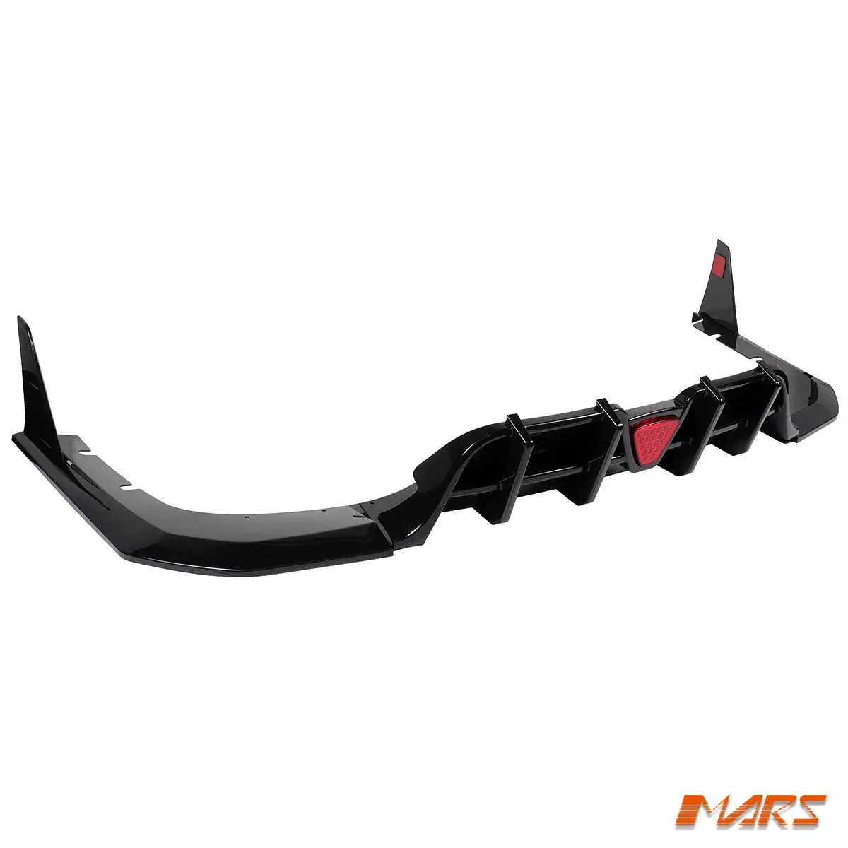 Floaro Gloss Black Rear Bumper Bar Diffuser Spoiler With Led Light Bodykit For Kia Stinger Sk 2017-2020 1