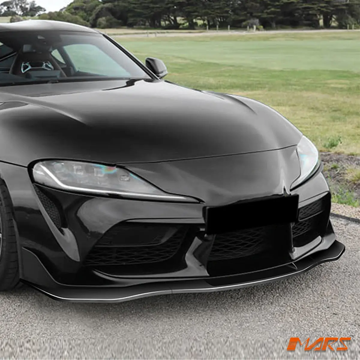Floaro Gloss Black Lower Front Bumper Bar Lip Spoiler Bodykit For Toyota Supra A90 2019-2026 Gr Gt Gts 2