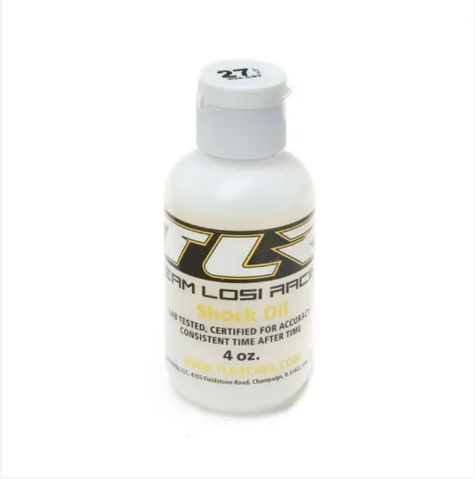 Losi Tlr74028 Silicone Shock Oil, 27.5Wt, 294Cst, 4Oz 1