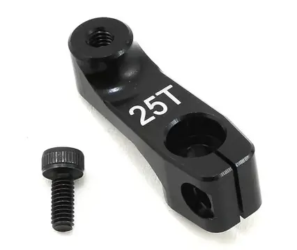 Team Associated Asc1370 15.5Mm Aluminum Ft Clamping Servo Horn (25T-Futaba/Savox/Protek) 1370 1