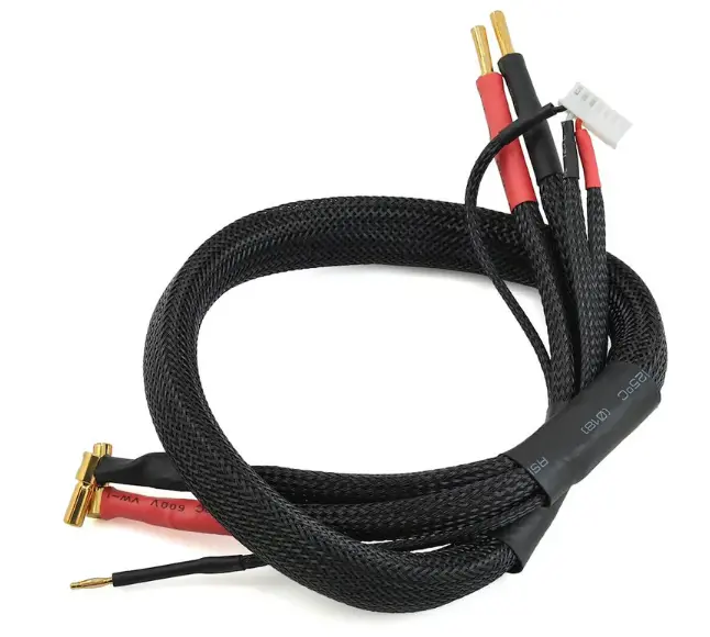 Protek Ptk-5342 2S High Current Charge/Balance Adapter (4Mm To 5Mm Solid Bullets) (10Awg Wire) (24") 1