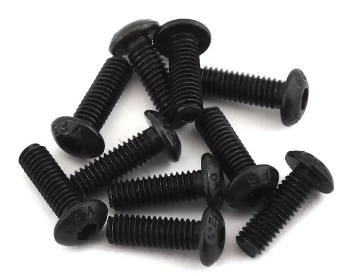 Ecopower Ecp-H-3303 4Mm "High Strength" Steel Button Head Screws (10) (4X12mm) 1