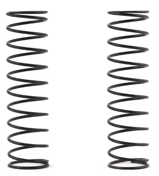 Team Associated 81235 Rc8b Rear V2 Shock Spring Set (Black - 3.9Lb/In) (2) 1