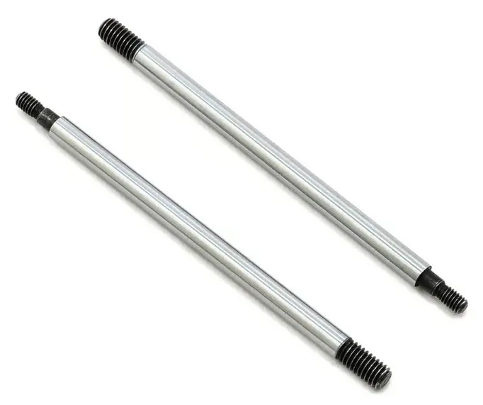 Team Associated 81175 39.5Mm Rc8b3 Factory Team "Chrome Finish" Rear Shock Shaft (2) 1
