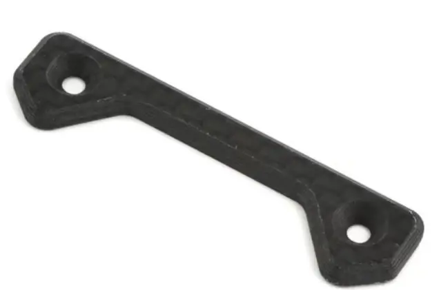 Team Associated 81499 Factory Team 1/8 Rear One-Piece Carbon Fiber Wing Button 1