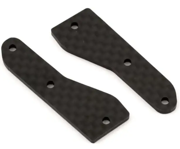 Team Associated 81537 Rc8b4/Rc8b4e Factory Team Carbon Front Upper Arm Inserts (2) (2.0Mm) 1
