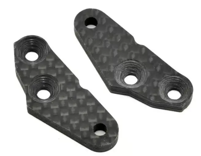 Team Associated 81064 Factory Team Rc8b3 +2° Carbon Fiber Steering Block Arm (2) 1
