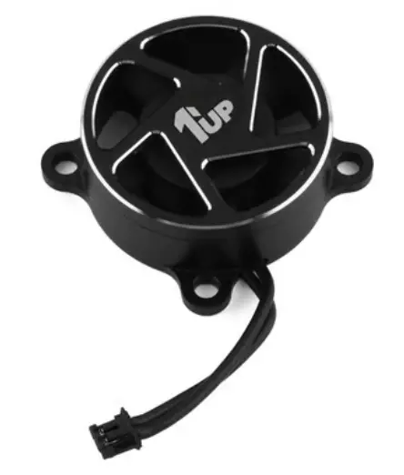 1Up 190713 Racing Ultralite Aluminum 30Mm High-Speed Fan Cooling (Black) 1