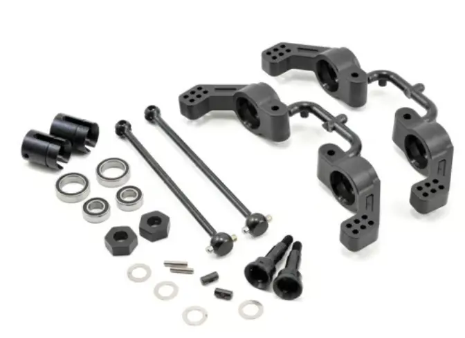 Tekno Tkr1951x Rc M6 Driveshaft & Hub Carrier Set 1