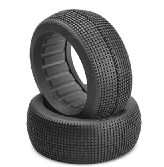 Jconcepts 3121-09 Reflex 1/8 Buggy Tires (2) Aqua A1 (Medium Longwear) 1