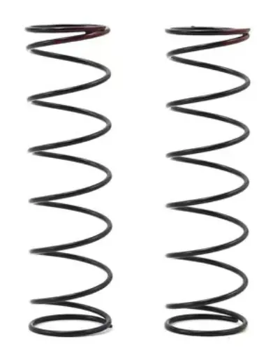 Hb Racing 113476  83Mm Big Bore Shock Spring (Dark Orange) (2) 1