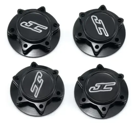 Jconcepts 2451-2 Fin 17Mm 1/8Th Serrated Light Weight Wheel Nut (Black) (4) 1