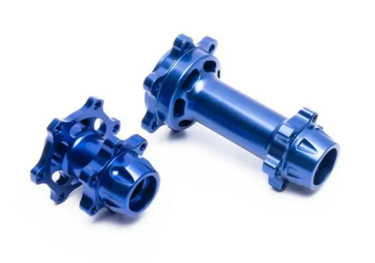 Losi Los362001 Aluminum Hub Set, Machined, Blue: Promoto-Mx 1