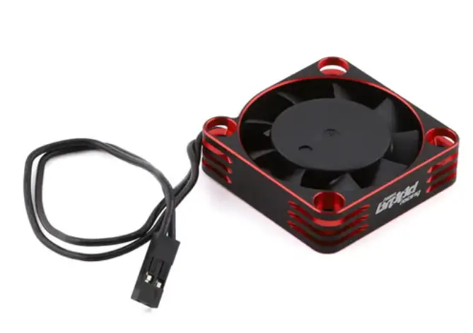Team Brood Bro-Tbr-Kazexlred Kaze Xl Aluminum 40Mm Hv High Speed Cooling Fan (Red) 1