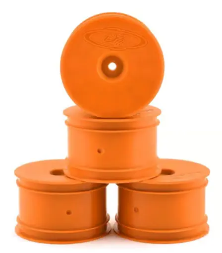 De Racing Der-Sb4-Aro Speedline 2.2 1/10 Buggy Rear Wheels (4) (B6/B74/22/22-4) (Orange) W/12Mm Hex 1