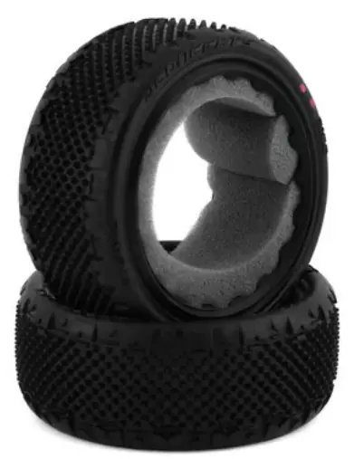 Jconcepts 3182-010 Pin Swag Carpet 2.2" 1/10 4Wd Buggy Front Tires (2) (Pink) 2