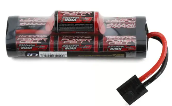 Traxxas 2941X 7-Cell Hump Nimh Battery Pack W/Id Connector (8.4V/3300Mah) 1