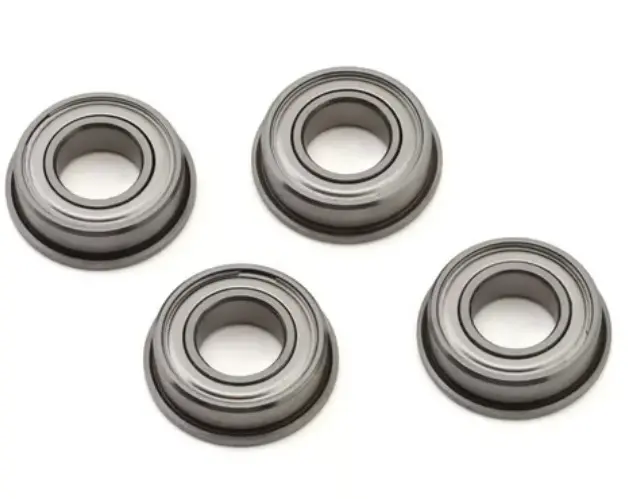 Protek Ptk-10112 Rc 8X16x5mm Dual Sealed Flanged Bearing (4) (91565) 1