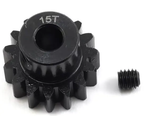 Protek Rc Ptk-8068 Steel Mod 1 Pinion Gear (5Mm Bore) (15T) 1