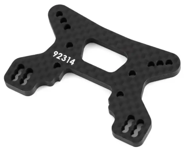 Team Associated 92314  Rc10b74.2 Carbon Front Shock Tower (Gullwing Arm) 92314 1