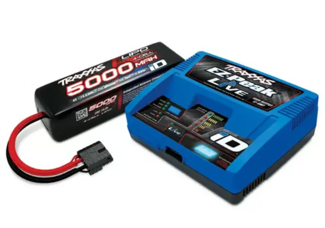 Traxxas- 2996X Ez-Peak Live 4S "Completer Pack" Battery Charger W/One Power Cell Battery (5000Mah) 1