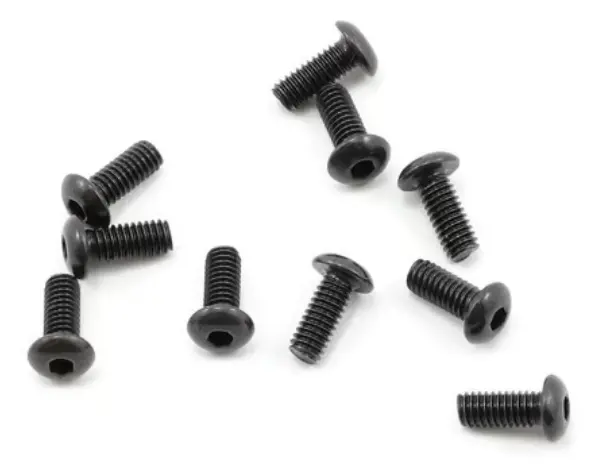 Protek Rc Ptk-H-3102 2.5X6mm "High Strength" Button Head Screws (10) 1