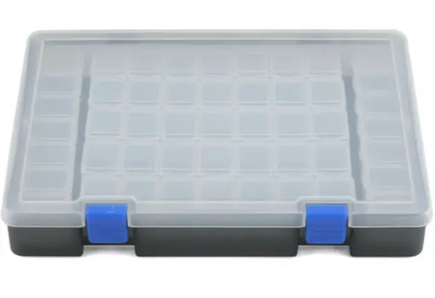 Koswork 32116 7×7 Parts Storage Box (49 Compartments) (245X175x38mm) 1