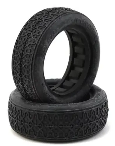 Jconcepts 3077-06 Dirt Webs 2.2" 2Wd Front Buggy Tires (2) (Silver) 1