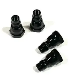 Gfrp Qs-5099Mbl Metric 6Mm Shock Stand Offs (4) Black 1