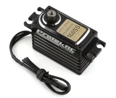 Protek Ptk-160Ss Rc 160Ss Low Profile Super Speed Metal Gear Servo High Voltage (25T) 1