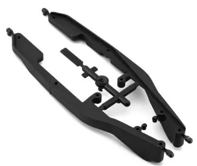Team Associated 92402 Rc10b7 Factory Team Carbon Side Rails (2) 1